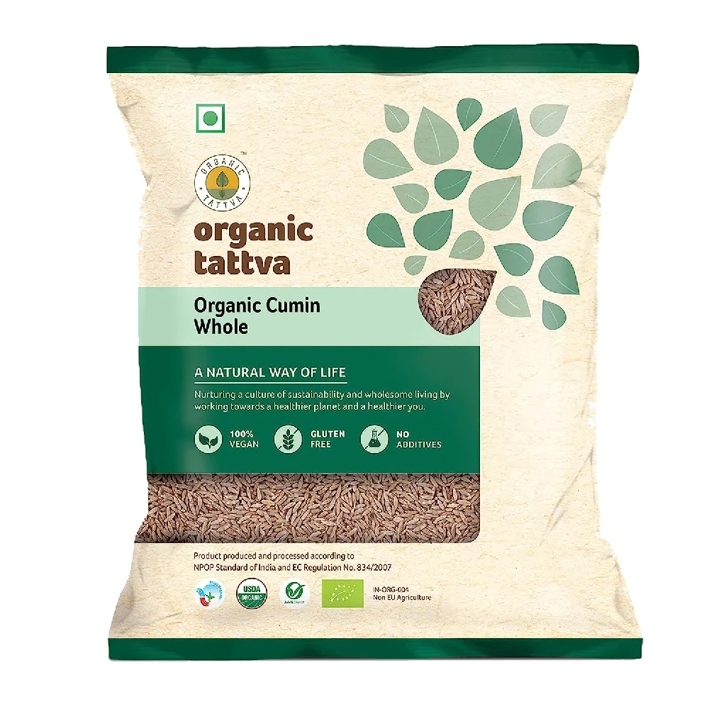 Organic Tattva Organic Cumin Whole, 200 g-1.webp